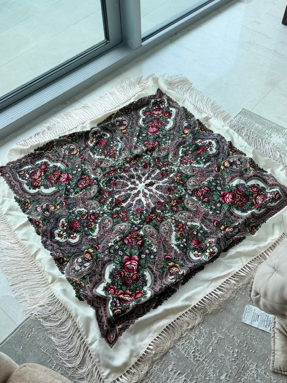 Russian scarf authentic